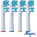 Oral-B Compatible Replacement Brush Heads - Double Clean Design, Pack of 8 for Pro, Kids & Vitality Series - Buy Online on GoSupps.com