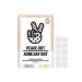 PEACE OUT Skincare Acne Day Dot | 6-hour Fast Acting Sheer Hydrocolloid Pimple Patches with Salicylic Acid | Ultra-Thin  Virtually Invisible | Quickly Clear Breakouts  Blemishes and Zits (20 dots)