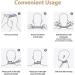 Neck Posture Corrector 360 Rotation Adjustment Adult Neck Brace Folding Design Easy to Carry Neck Massager Simpler and More Beautiful - Buy Online on GoSupps.com