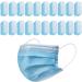 Canadian Shipped - Face Masks 1000 Pack Blue Standard 3-Ply Protective Disposable (Safe Comfortable Breathable Hypoallergenic) 3 Layer Skin-Friendly Non-Medical Protective Disposable Mask Everyday Use **Graphene Free Latex Free** (1000 Masks) - Buy Online on GoSupps.com