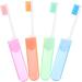 Didiseaon Portable Travel Toothbrush Set - 4 Foldable Toothbrushes with Soft Bristles Individually Packaged for Hiking Camping & Travel - Buy Online on GoSupps.com
