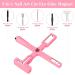Nail Magnet Tool Set - 5 in 1 Multi-Function with Silicone Case | Magnetic Cat Eye Nail Polish Wand - Pink - Buy Online on GoSupps.com