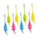 Frcolor 8 pieces cartoon animal toothbrush toothbrush oral care toothbrush children's toothbrush cartoon toothbrush cartoon crocodile toothbrush oral care dental brush