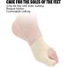 Bunion Corrector 2 Pairs - Elastic Big Toe Separators for Bunion Relief and Overlapping Toe - Hallux Valgus Sleeve Foot Care Tool (S) - Buy Online on GoSupps.com