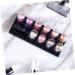 AUTSUPPL 12pcs 12 Shadow Box Makeup Eyeshadow Waterproof Eyeshadow Sticks Makeup Sticks Plastic - Buy Online on GoSupps.com