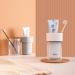 Portable Electric Toothbrush Set - Ethui Travel Case for Oral B & Philips | Ideal for Trips Hiking & Home - White & Gray - Buy Online on GoSupps.com