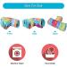 HOMEYA Pet Small Animal Tunnel with Fleece Forest Curtain - Hideout Play Tube for Guinea Pigs, Chinchillas, Hedgehogs, Rats, Sugar Glider - Rainbow, S-10.8 X 4.7 - Buy Online on GoSupps.com