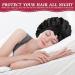 Acwoo Silk Sleeping Hood - 2 Piece Satin Hair Bonnet for Women & Girls | Adjustable Breathable & Soft Night Cap - Buy Online on GoSupps.com