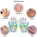 Hand Reflexology Acupoint Acupressure Tools Glove Reusable Exfoliator Textured Household Mittens Point J7A2 Gloves Colorful One Size - Buy Online on GoSupps.com