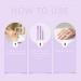 Stylo huileux nourrissant cuticules ongles Stylo huile cuticules 3 en 1 Hydrate et fortifie les s ches ongles avec embout c ramique et applicateur petites peaux Format voyage (2pcs) - Buy Online on GoSupps.com