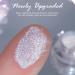 PrettyDiva Aurora Chrome Nail Powder - White Pearl with Multi Color Shifting Metallic Powders for Magic Moonlight Effect on Nails - Buy Online on GoSupps.com