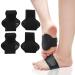 Foot Arch Support Sleeves - 2 Pairs Compression Cushioned Fasciitis Relief for Flat Feet - Breathable Support for Men & Women - Buy Online on GoSupps.com