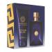 Versace Dylan Blue Men's Gift Set - 2 Piece (3.4oz Eau De Toilette, 3.4oz Eau De Perfume Spray, Bath & Shower Gel) - Buy Online on GoSupps.com