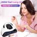 280W UV LED Nail Lamp for Fast Curing | Home & Salon Gel Polish Dryer with Sensor & Timer | Professional Nail Art Tools - Buy Online on GoSupps.com