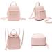 Mini Leather Backpack Purse for Girls and Women - Small Blue Shoulder Bag - Buy Online on GoSupps.com