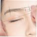 Angoily 2pcs Ink Eyebrow Stencil with Handle Eyebrow Makeup Accessory Wire Ruler Make up Cosmetic - Buy Online on GoSupps.com
