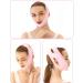 WIDVIH Reusable Silicone Double Chin Reducer - V Line Face & Neck Lift Mask for Chin Fat Compression - V-Shaped Eliminator for Double Chin - Buy Online on GoSupps.com