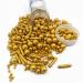 Metallic/Shimmer Balls Edible Cupcake Cake Topper Sprinkles 120g/ 4.2oz Gold Cupcake Cake Decoration Mix (Gold)