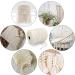 Blisstime 4mm x 328 Yards Natural Cotton Macrame Cord - Soft Twisted Rope for Wall Hangings, Plant Hangers, Crafts - 4 Strand Macrame Rope for Knitting and Decorative Projects - Buy Online on GoSupps.com