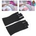 UV Protective Gloves for Nail Art & Skin Care | Anti-Aging Hand Protection for Hiking Canoeing & Driving - Black - Buy Online on GoSupps.com