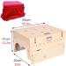 BBHW Moxibustion Box - Solid Wood Moxa Roller Stick Holder for Effective Moxibustion Therapy - Buy Online on GoSupps.com