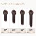 S-noilite Trendy 23 Straight Wrap Around Ponytail Clip in Hair Extension - Dark Red 23 Inch - Buy Online on GoSupps.com
