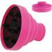Pzuryhg Hair Dryer Attachment - Heat Resistant Silicone Hair Dryer Vent Hood Foldable | Soft Blow Dryer Accessory Multifunctional Hair Styling Supplies for Girls pink - Buy Online on GoSupps.com