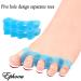 6 Pieces Gel Toe Separators - Bunion Corrector & Toe Alignment Spacers for Pain Relief | Blue - Buy Online on GoSupps.com