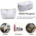 Buy Generic RF6A Marble PU Makeup Bag - Stylish Black Acrylic | International Shipping Available - Buy Online on GoSupps.com