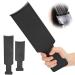 Hair Color Balayage Board Professional Coloring Board Diy Round Comb Hair Dyeing and Bleaching Board Suitable for Home Hairdressing Diy Highlighting Paddle