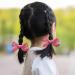 Bekecidi 12 Piece Velvet Bow Hair Clips Bowknot Hairpin In Pairs Bow Hair Barrettes Hair Styling Decoration Accessories for Girls and Women (6 Colors 2) - Buy Online on GoSupps.com