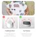 Liuer Baby Carrier for Newborns - Portable Breathable Convertible Carrier for Infants & Toddlers (3-15kg) - Front & Back Support White - Buy Online on GoSupps.com