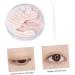 FOMIYES 2pcs Lace Mesh Double Eyelid Sticker Decor Mono Eyelid Tape Natural Eyelid Sticker Earth Tones Blush 6x6cm As Shown - Buy Online on GoSupps.com
