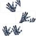 FRCOLOR 1 Pair Hand Cracked Hands Gloves Hand Softening Gloves Night Gloves for Dry Hands Spa Bedtime Gloves Hydrating Hand Care Gel Exfoliating Aluminum Platinum Paper - Buy Online on GoSupps.com