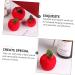 Zerodeko 18pcs Christmas Apple Pendant Xmas Party Supplies Fruit Xmas Ornaments Christmas Tree Fruit Decorations Christmas Tree Ornaments Home Decorations Party Bag Fabric 6cm Red - Buy Online on GoSupps.com