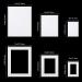 White Picture Mat Kit - Acid-Free Pre Cut Display Mats for Photo & Artwork (12 Sets: 5x7, 8x10, 11x14 Inch) - Buy Online on GoSupps.com