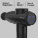 Maxfree Massage Gun for Neck & Back - Deep Tissue Percussion Muscle Massager for Athletes - EM-12 (Black) - Buy Online on GoSupps.com