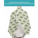 Modern Green Barber Cape | Adjustable Hair Cutting Cape for All Ages | Stylish & Minimalist Salon Accessory - Buy Online on GoSupps.com