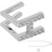 Single Tooth Brace Capital Letter H Hip Hop Teeth Decoration Halloween Tooth Accessories (Silver Color) - Buy Online on GoSupps.com