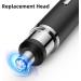 Rechargeable Ear and Nose Hair Trimmer with Dual Edge Blades - Easy Cleaning - Black - Buy Online on GoSupps.com