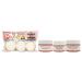 Day To Night Glowing Skin Trio by the Balm for Women - 3 Pc 1oz Dewy Glow Day Cream 0.5oz Under Eye Super Jelly 1oz Sleep Tight Night Cream