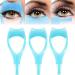 ecaqlin Eyelashes Tools Mascara Shield Applicator Eyelash Tool Upper Lower Eye Lash Mascara Guard Applicator Blue - Buy Online on GoSupps.com