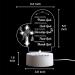 Engraved Christian Night Light - Inspirational Praying Words Gifts for Women | Religious Baptism & Christmas Gift - Buy Online on GoSupps.com
