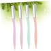 Housoutil 4 Sets Ladies Razor Eyebrow Shaper - Women's Facial Razors & Makeup Tool Kit for Perfect Eyebrows | Portable Beauty Essential - Buy Online on GoSupps.com