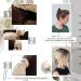 Easyouth Human Hair Wrap Around Ponytail Extension | Brown to Blonde Ombre | 18 Inch 80g | 4-Pony Style - Buy Online on GoSupps.com