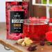 BLUE TEA - Hibiscus Ginger Herbal Tea - 60 Tea Bags || CAFFEINE FREE || Hibiscus - Ginger | Detox - Soothing | Vegan - Gluten Free - Non-GMO | Eco-Conscious Ziplock Pouch - Buy Online on GoSupps.com