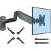 BONTEC Monitor Wall Mount Bracket for 13 to 42 Inch Screens - Black