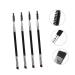Shop Housoutil 18 Pcs Eyebrow Brush Set - Double Ended Spoolie & Mascara Tools for Perfect Eye Makeup | International Shipping - Buy Online on GoSupps.com