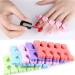 Soft EVA Foam Toe Separators for Nail Art & Pedicure 10 Pack Perfect for Manicure Accessories Random Colors - Buy Online on GoSupps.com