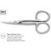 3 Nails Curved Scissors Cuticulas with Fine Tip and Sharpened Scissors Fine Points Stainless Steel Accessories Manicure No Tear Skin 10 cm 4 Inches Professional - Buy Online on GoSupps.com